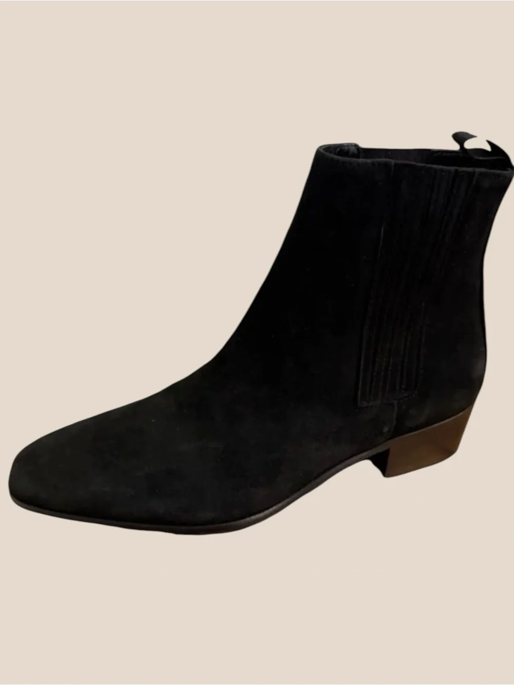 The Kooples Black Suede Chelsea Boots | Women’s EU 43 / US 12 | NIB + Dust Bag